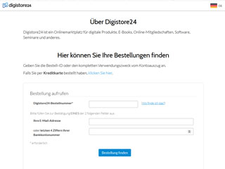 Download invoices from Digistore24 Käufer automatically - invoicefetcher®